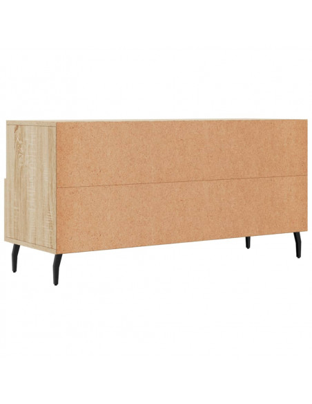 Mobile Porta TV Rovere Sonoma 102x36x50 cm in Legno Multistrato