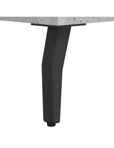 Mobile Porta TV Grigio Cemento 102x36x50 cm Legno Multistrato
