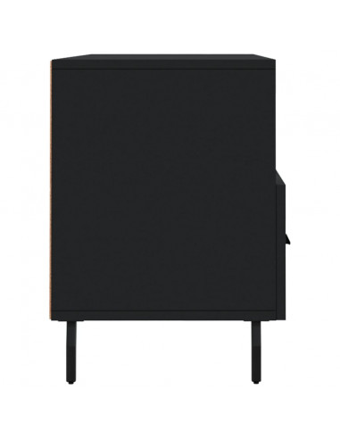 Mobile Porta TV Nero 102x36x50 cm in Legno Multistrato