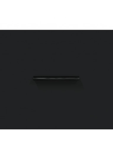 Mobile Porta TV Nero 102x36x50 cm in Legno Multistrato