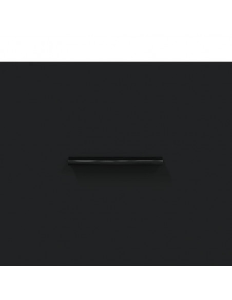 Mobile Porta TV Nero 102x36x50 cm in Legno Multistrato