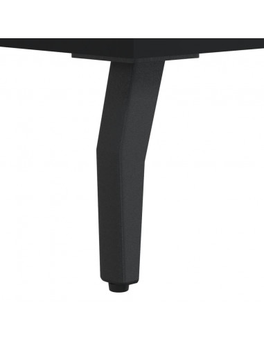 Mobile Porta TV Nero 102x36x50 cm in Legno Multistrato