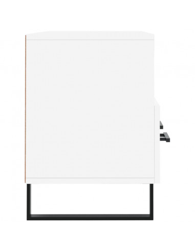 Mobile Porta TV Bianco 102x36x50 cm in Legno Multistrato