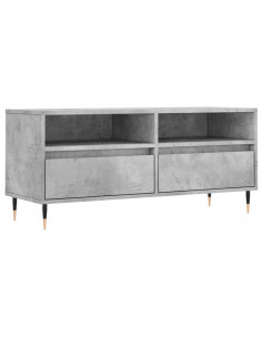 Mobile per TV Grigio Cemento 100x34,5x44,5 cm Legno Multistrato 2