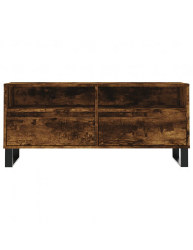 Mobile TV Rovere Fumo 100x34,5x44,5 cm in Legno Multistrato