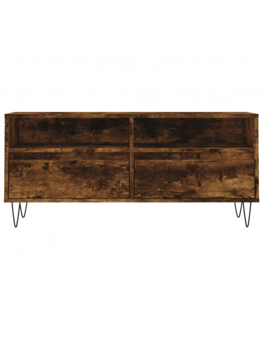Mobile TV Rovere Fumo 100x34,5x44,5 cm in Legno Multistrato