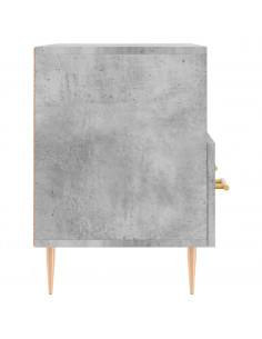 Mobile per TV Grigio Cemento 80x36x50 cm Legno Multistrato 2