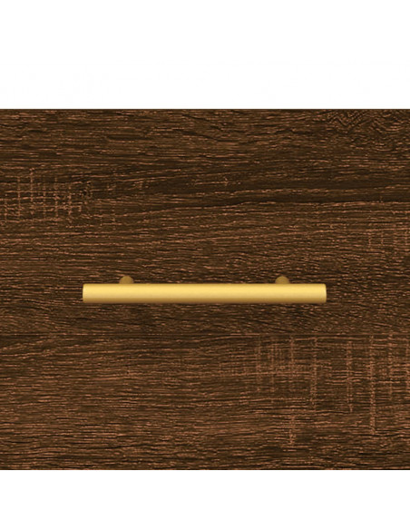 Mobile Porta TV Rovere Marrone 80x36x50 cm in Legno Multistrato