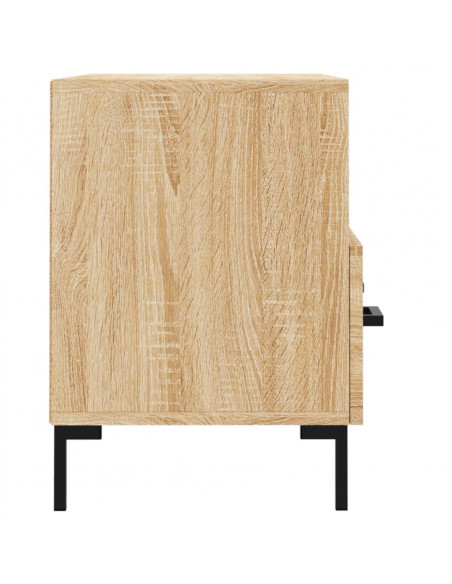 Mobile per TV Rovere Sonoma 80x36x50 cm Legno Multistrato