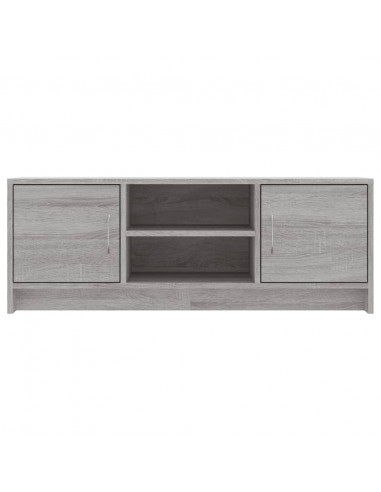 Mobile Porta TV Grigio Sonoma 102x30x37,5 cm Legno Multistrato