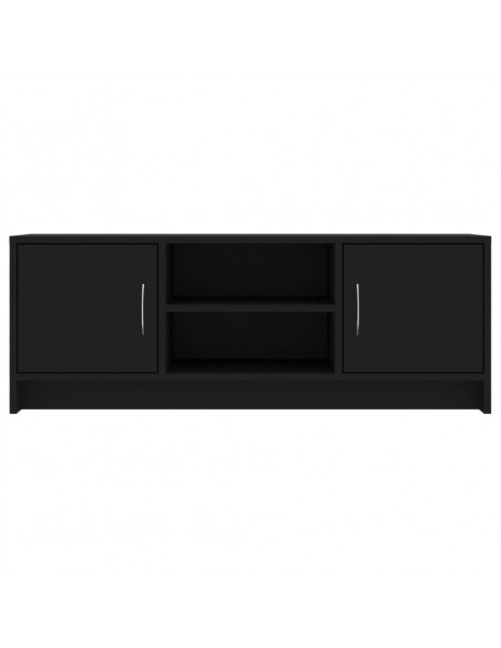 Mobile Porta TV Nero 102x30x37,5 cm in Legno Multistrato