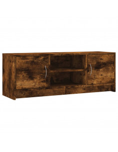 Mobile TV Rovere Fumo 102x30x37,5 cm in Legno Multistrato 2