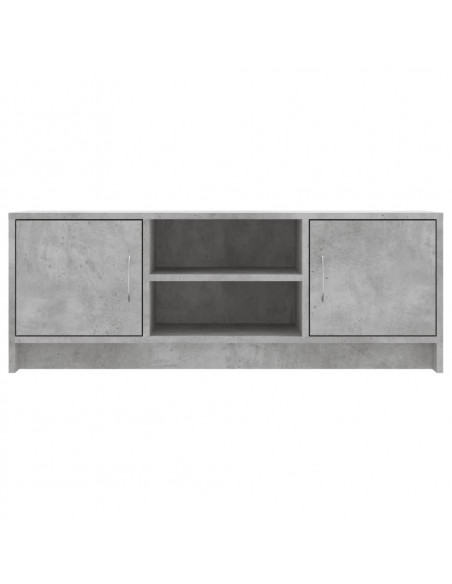 Mobile Porta TV Grigio Cemento 102x30x37,5 cm Legno Multistrato