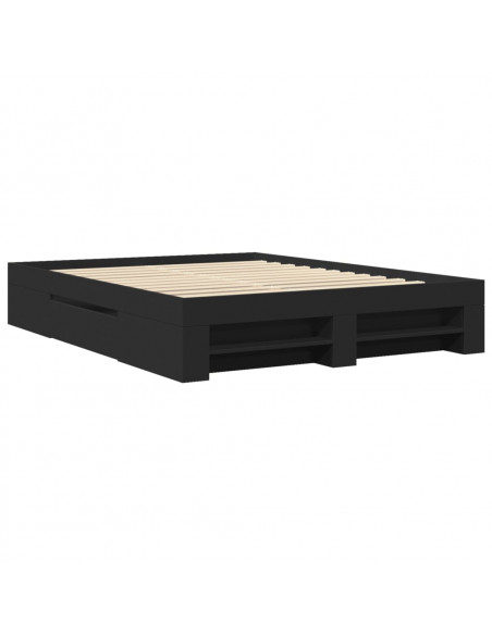 Giroletto Nero 150x200 cm in Legno Multistrato