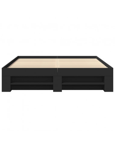 Giroletto Nero 150x200 cm in Legno Multistrato