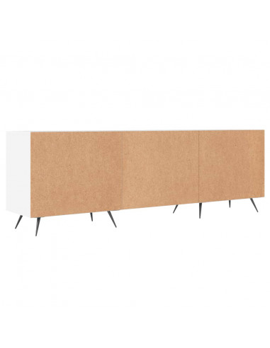 Mobile Porta TV Bianco 150x30x50 cm in Legno Multistrato