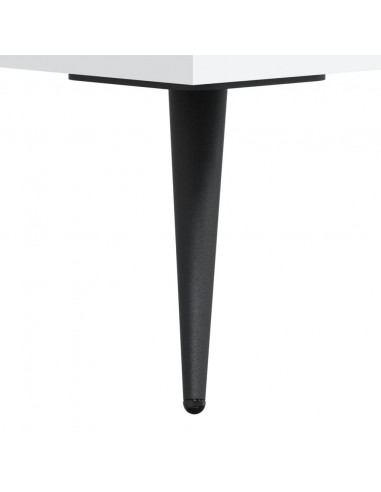 Mobile Porta TV Bianco 150x30x50 cm in Legno Multistrato