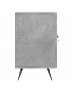 Mobile Porta TV Grigio Cemento 150x30x50cm in Legno Multistrato 2