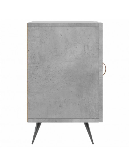 Mobile Porta TV Grigio Cemento 150x30x50cm in Legno Multistrato
