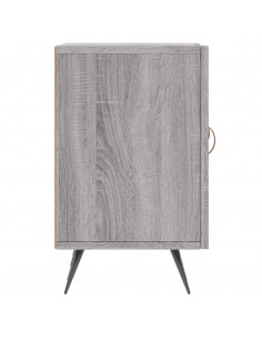 Mobile Porta TV Grigio Sonoma 150x30x50 cm in Legno Multistrato 2