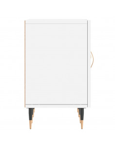 Mobile Porta TV Bianco 150x30x50 cm in Legno Multistrato 2