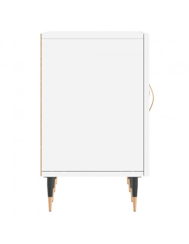 Mobile Porta TV Bianco 150x30x50 cm in Legno Multistrato