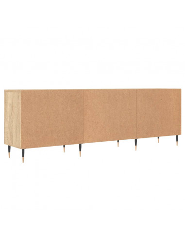 Mobile Porta TV Rovere Sonoma 150x30x50 cm in Legno Multistrato
