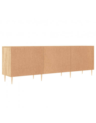 Mobile Porta TV Rovere Sonoma 150x30x50 cm in Legno Multistrato