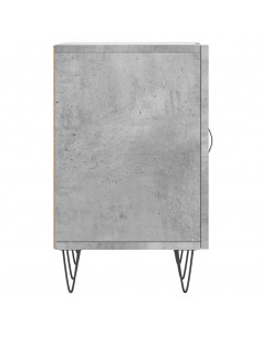Mobile Porta TV Grigio Cemento 150x30x50cm in Legno Multistrato 2