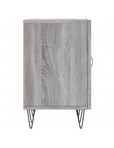Mobile Porta TV Grigio Sonoma 150x30x50 cm in Legno Multistrato 2