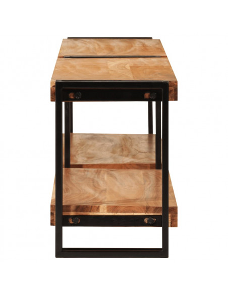 Mobile Porta TV 180x30x40 cm in Legno Massello di Acacia