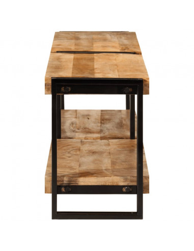 Mobile Porta TV 180x30x40 cm in Legno Massello di Mango