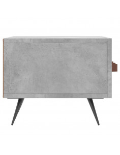 Mobile Porta TV Grigio Cemento 150x36x30 cm Legno Multistrato 2