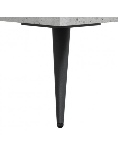 Mobile Porta TV Grigio Cemento 150x36x30 cm Legno Multistrato