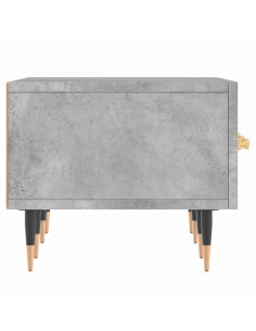 Mobile Porta TV Grigio Cemento 150x36x30 cm Legno Multistrato 2