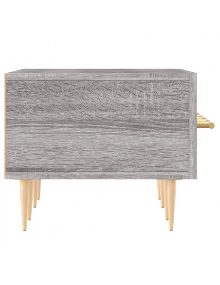Mobile Porta TV Grigio Sonoma 150x36x30 cm in Legno Multistrato