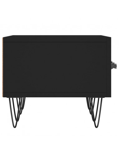 Mobile Porta TV Nero 150x36x30 cm in Legno Multistrato