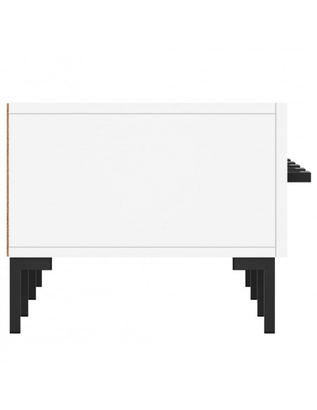 Mobile Porta TV Bianco 150x36x30 cm in Legno Multistrato