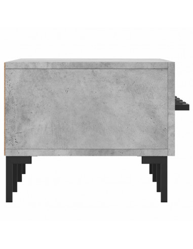 Mobile Porta TV Grigio Cemento 150x36x30 cm Legno Multistrato