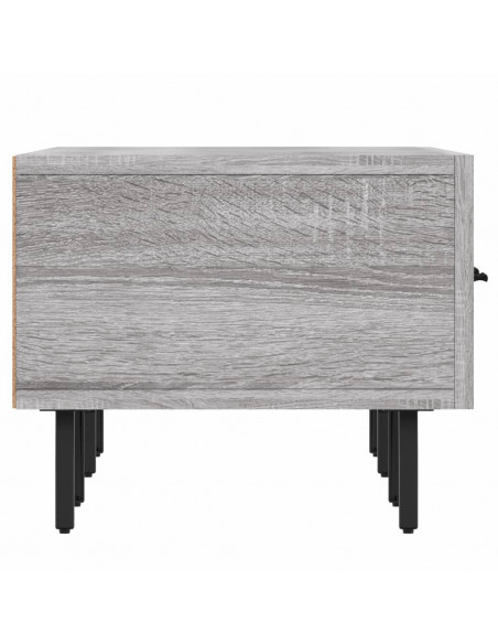 Mobile Porta TV Grigio Sonoma 150x36x30 cm in Legno Multistrato