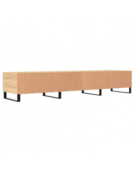 Mobile Porta TV Rovere Sonoma 150x36x30 cm in Legno Multistrato