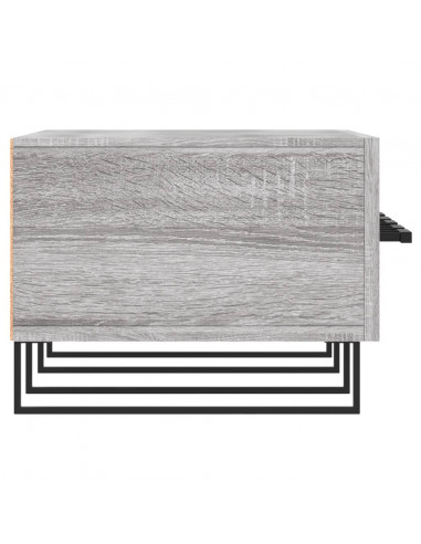 Mobile Porta TV Grigio Sonoma 150x36x30 cm in Legno Multistrato