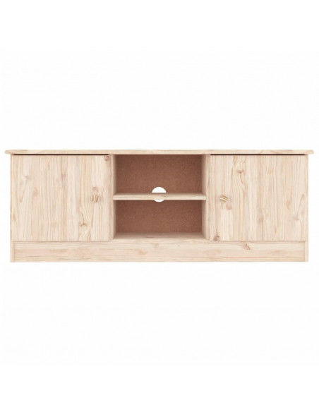 Mobile TV ALTA 112x35x41 cm in Legno Massello di Pino