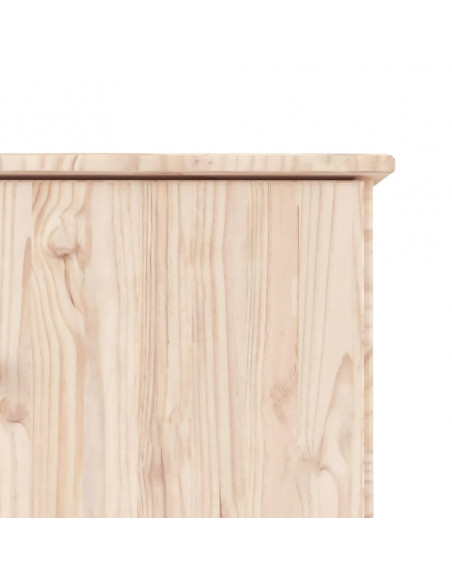 Mobile TV ALTA 112x35x41 cm in Legno Massello di Pino