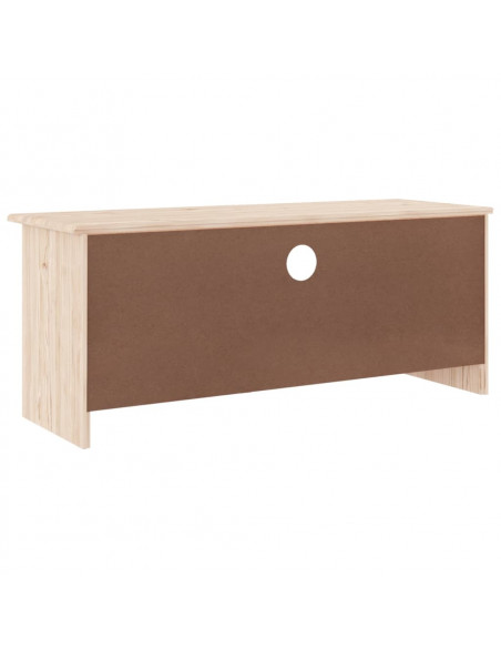 Mobile TV con Cassetti ALTA 100x35x41 cm Legno Massello di Pino