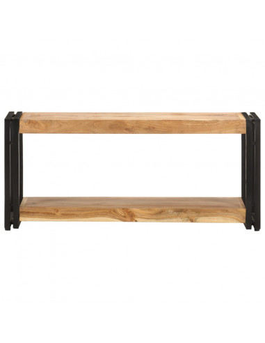 Mobile Porta TV 90x30x40 cm in Legno Massello di Acacia