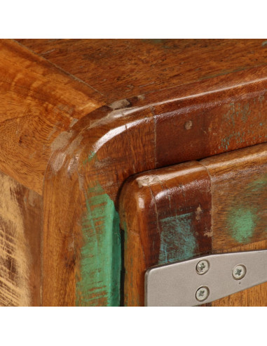 Mobile Porta TV 120x30x36 cm in Legno Massello di Recupero