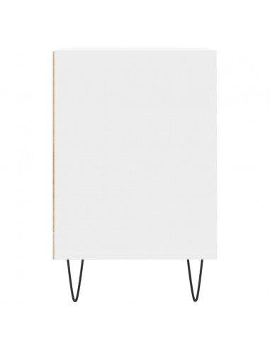Mobile Porta TV Bianco 100x35x55 cm in Legno Multistrato