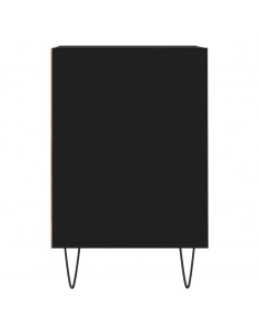 Mobile Porta TV Nero 100x35x55 cm in Legno Multistrato 2