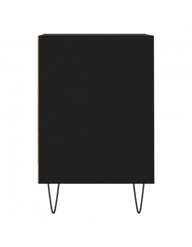 Mobile Porta TV Nero 100x35x55 cm in Legno Multistrato